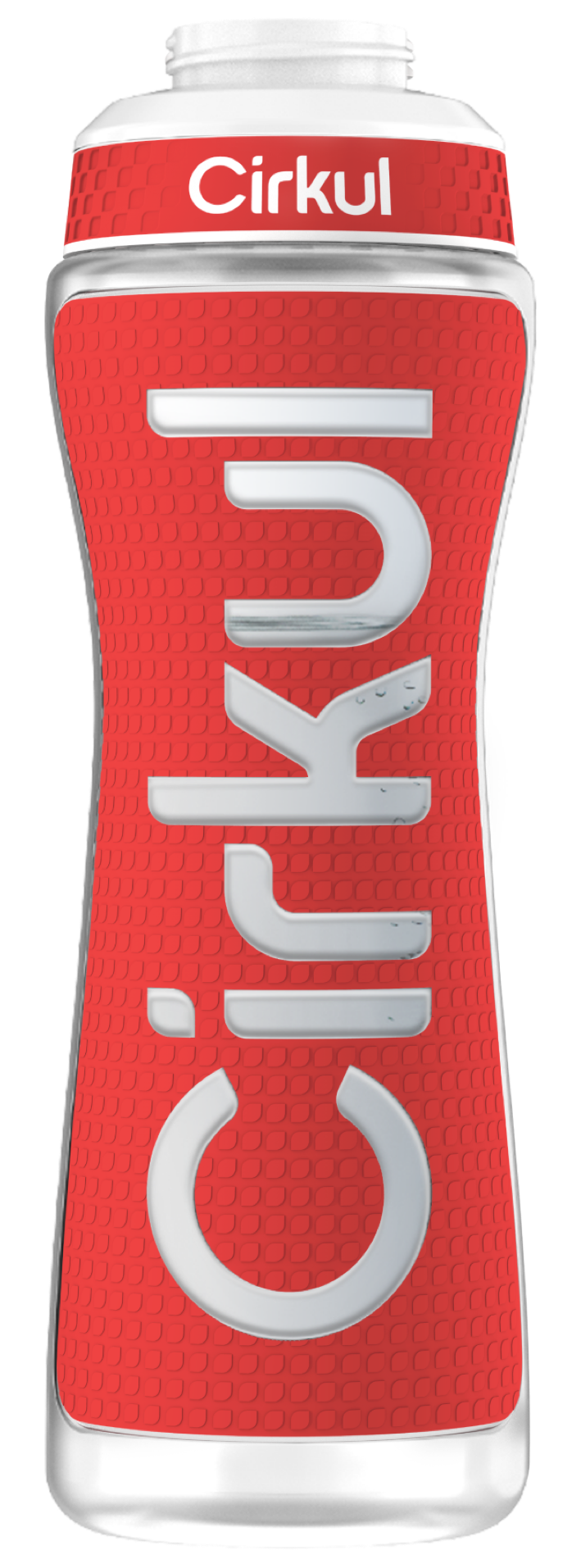 22oz. Grip Squeeze Plastic Bottle & Sport Lid 6BO