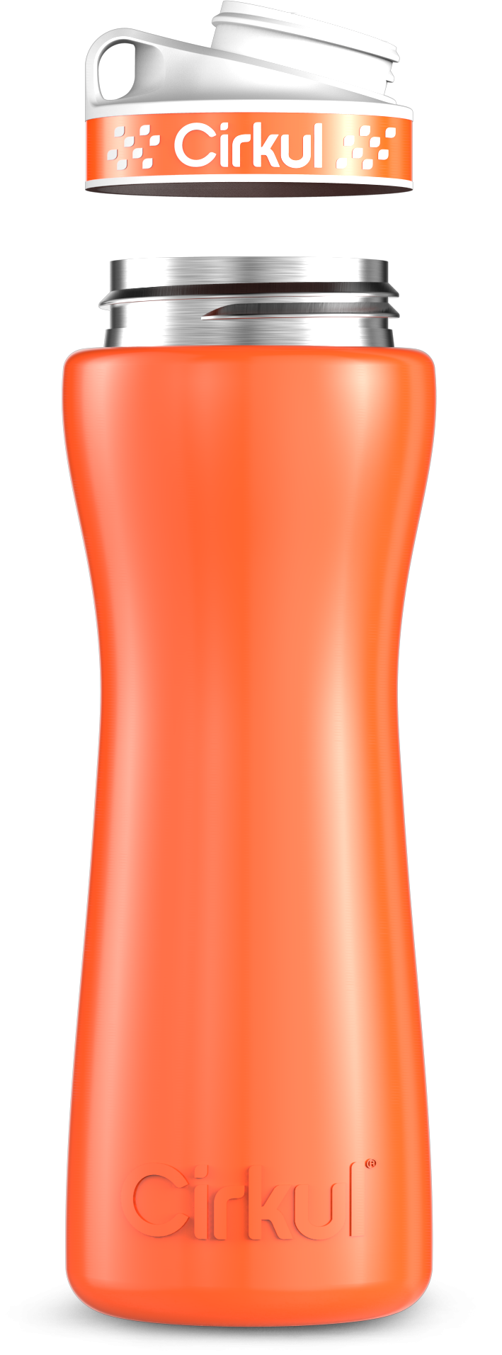 Custom 22oz. Stainless Steel Bottle & Comfort Grip Lid RHE