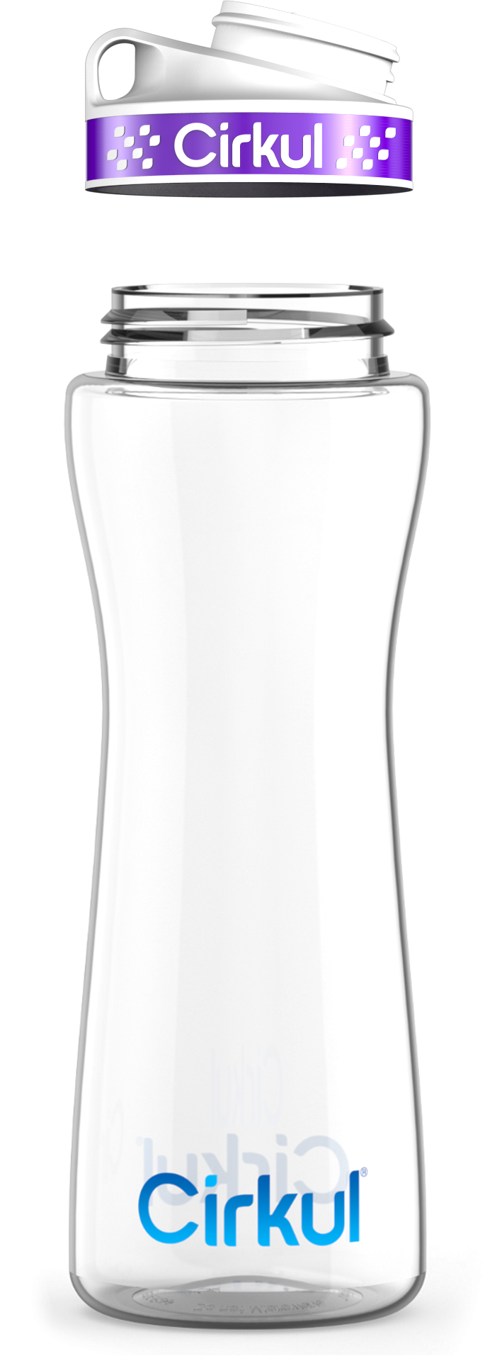 Custom 22oz. Plastic Bottle & Comfort Grip Lid 9R4