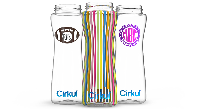 Custom 22oz. Plastic Bottle & Comfort Grip Lid 9R4