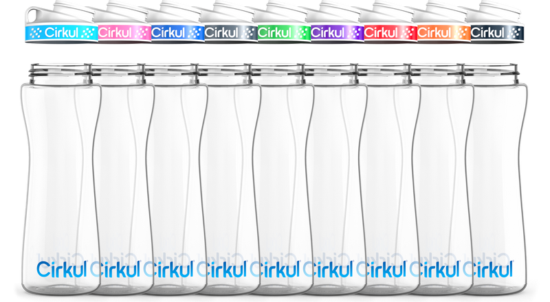 Custom 22oz. Plastic Bottle & Comfort Grip Lid 9R4