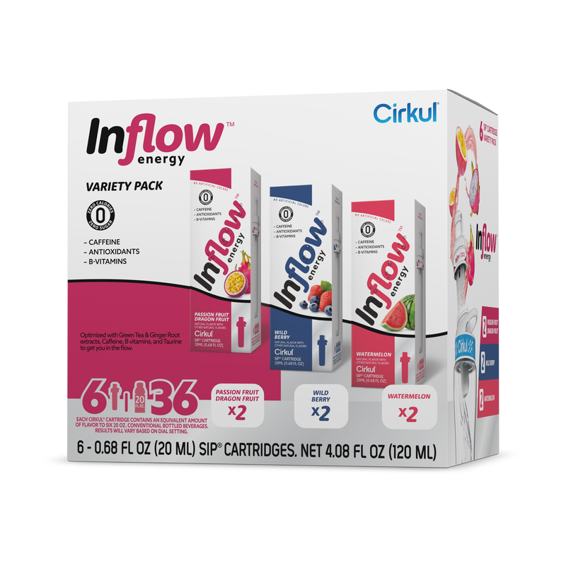 Inflow Energy® 6-Pack Variety Pack XHN