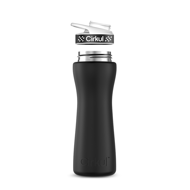 22oz. Stainless Steel Bottle & Comfort Grip Lid E5V
