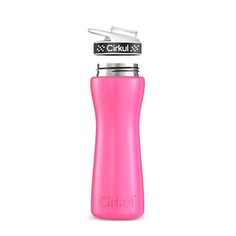 22oz. Stainless Steel Bottle & Comfort Grip Lid E5V