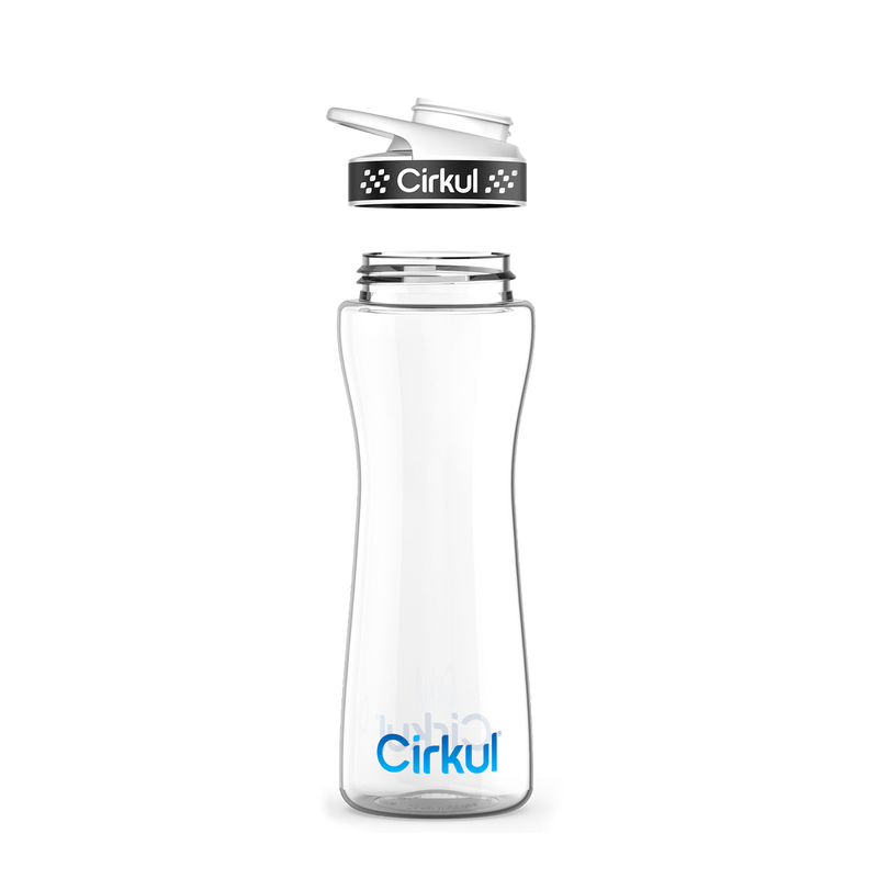 22oz. Plastic Bottle & Comfort Grip Lid KZP