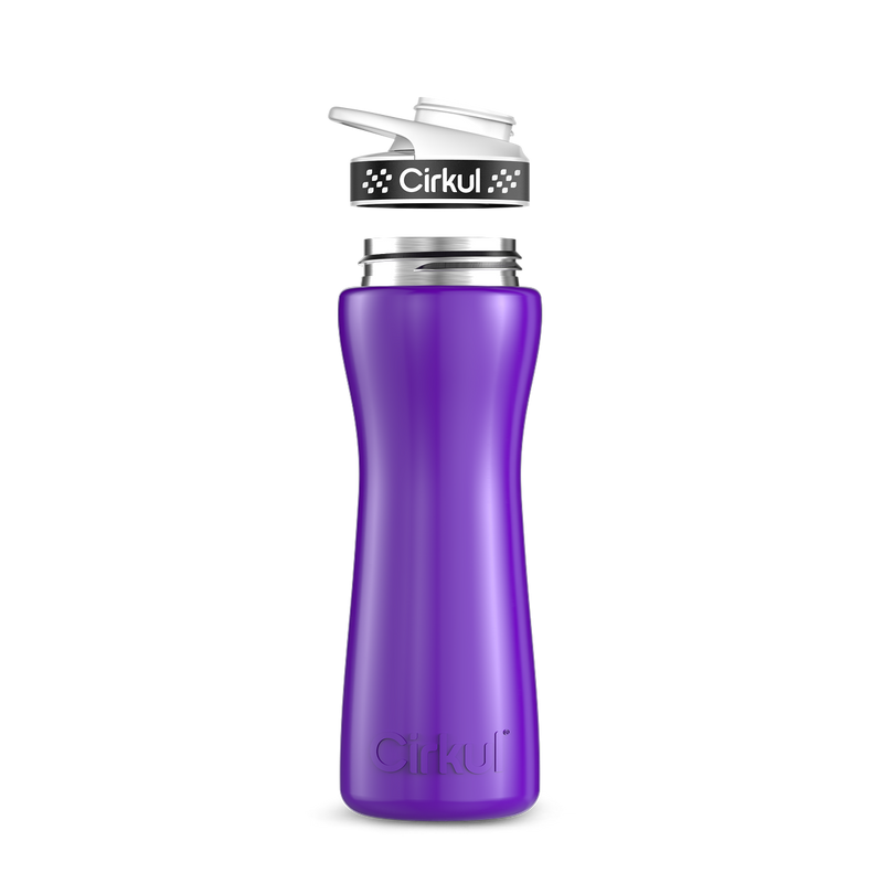 22oz. Stainless Steel Bottle & Comfort Grip Lid E5V