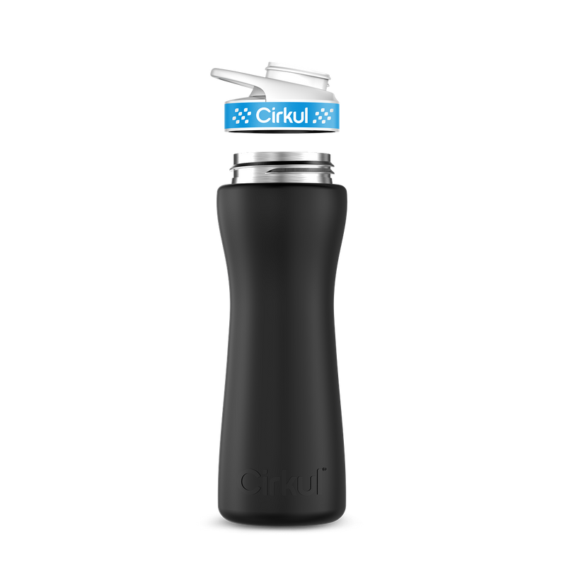 22oz. Stainless Steel Bottle & Comfort Grip Lid E5V