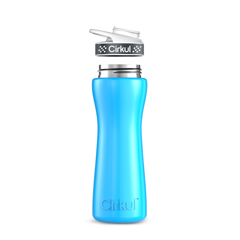 22oz. Stainless Steel Bottle & Comfort Grip Lid E5V