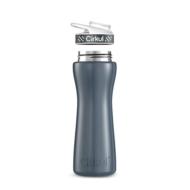 22oz. Stainless Steel Bottle & Comfort Grip Lid E5V