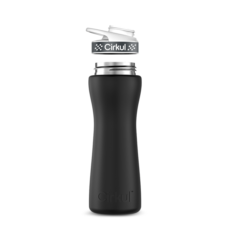 22oz. Stainless Steel Bottle & Comfort Grip Lid E5V