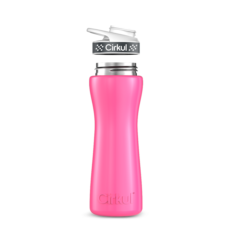22oz. Stainless Steel Bottle & Comfort Grip Lid E5V