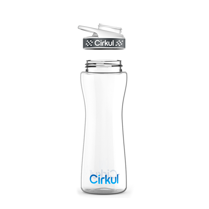 22oz. Plastic Bottle & Comfort Grip Lid KZP