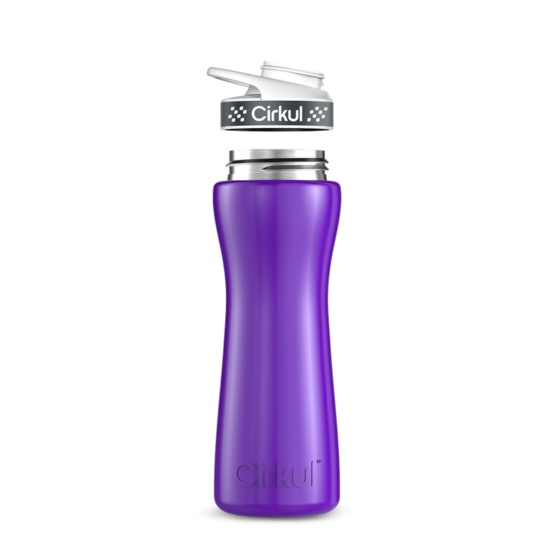 22oz. Stainless Steel Bottle & Comfort Grip Lid E5V