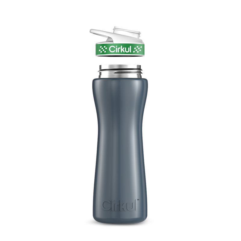 22oz. Stainless Steel Bottle & Comfort Grip Lid E5V