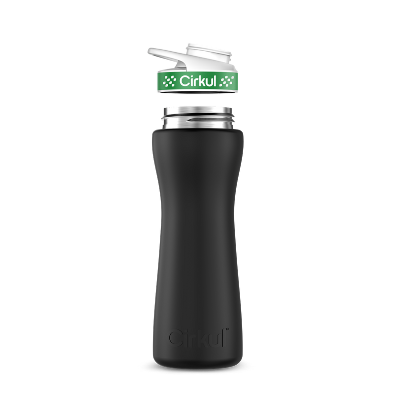 22oz. Stainless Steel Bottle & Comfort Grip Lid E5V