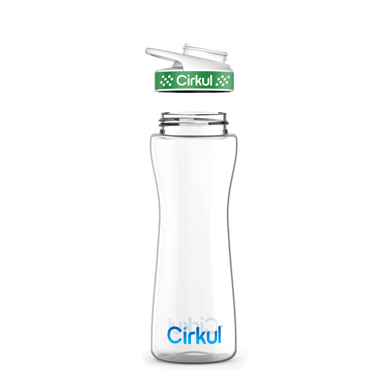 22oz. Plastic Bottle & Comfort Grip Lid KZP