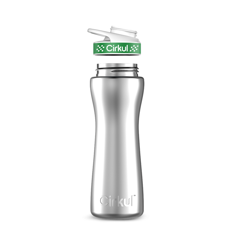 22oz. Stainless Steel Bottle & Comfort Grip Lid E5V