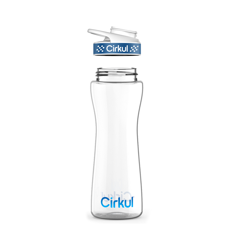 22oz. Plastic Bottle & Comfort Grip Lid KZP