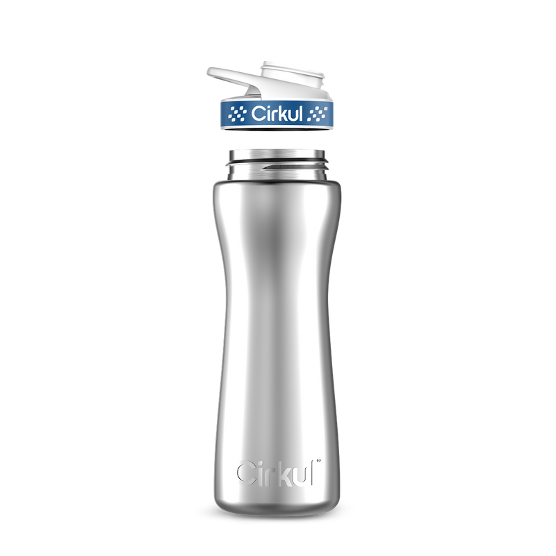 22oz. Stainless Steel Bottle & Comfort Grip Lid E5V