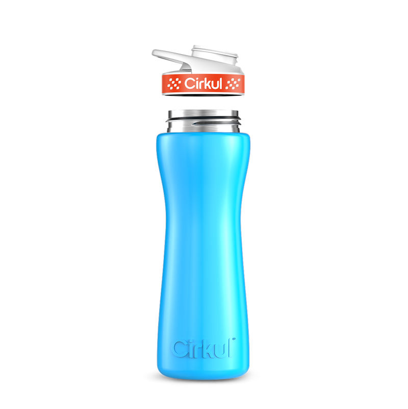 22oz. Stainless Steel Bottle & Comfort Grip Lid E5V