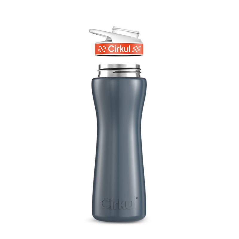 22oz. Stainless Steel Bottle & Comfort Grip Lid E5V