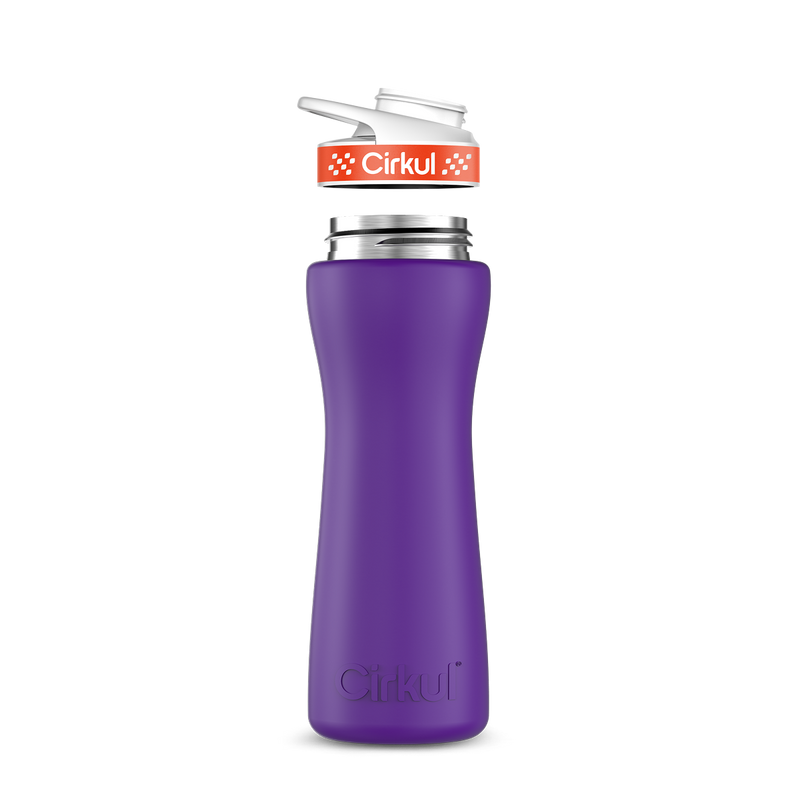 22oz. Stainless Steel Bottle & Comfort Grip Lid E5V