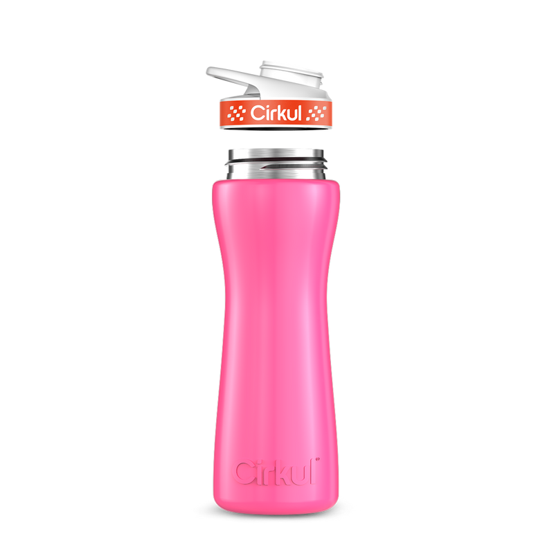 22oz. Stainless Steel Bottle & Comfort Grip Lid E5V