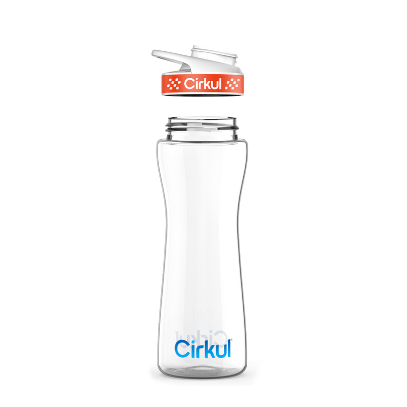 22oz. Plastic Bottle & Comfort Grip Lid KZP