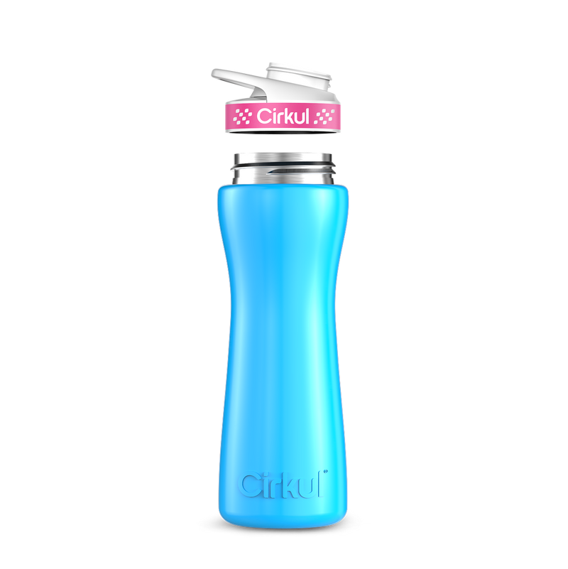 22oz. Stainless Steel Bottle & Comfort Grip Lid E5V