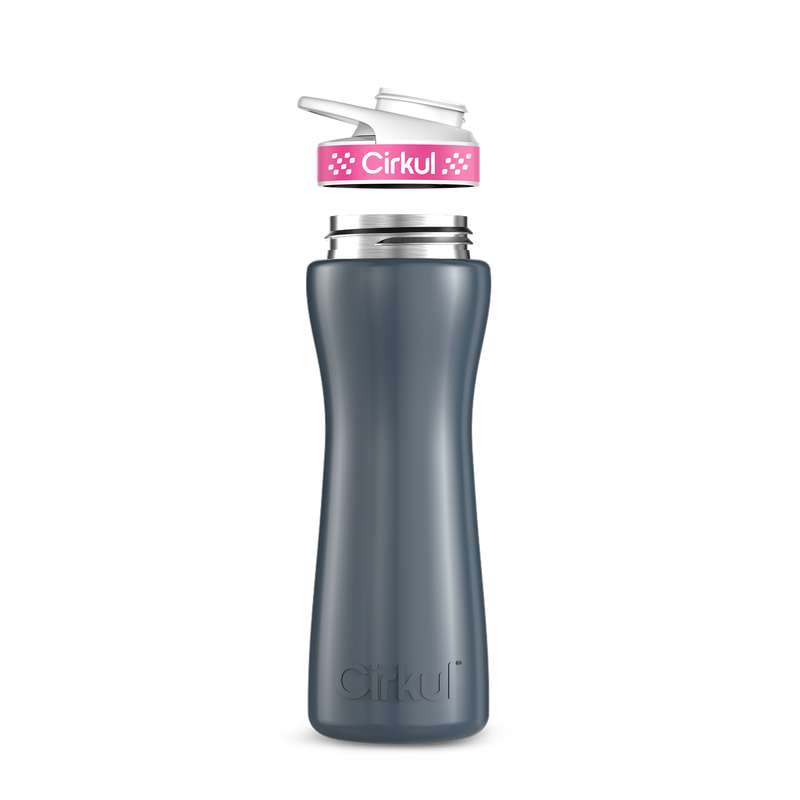 22oz. Stainless Steel Bottle & Comfort Grip Lid E5V