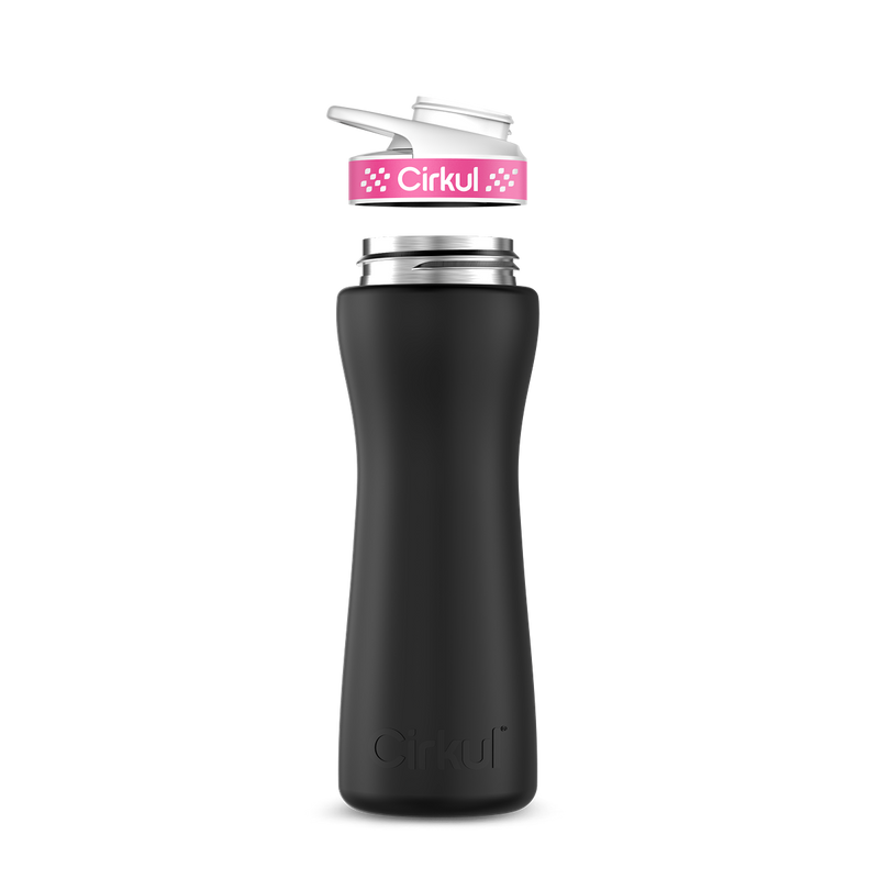 22oz. Stainless Steel Bottle & Comfort Grip Lid E5V