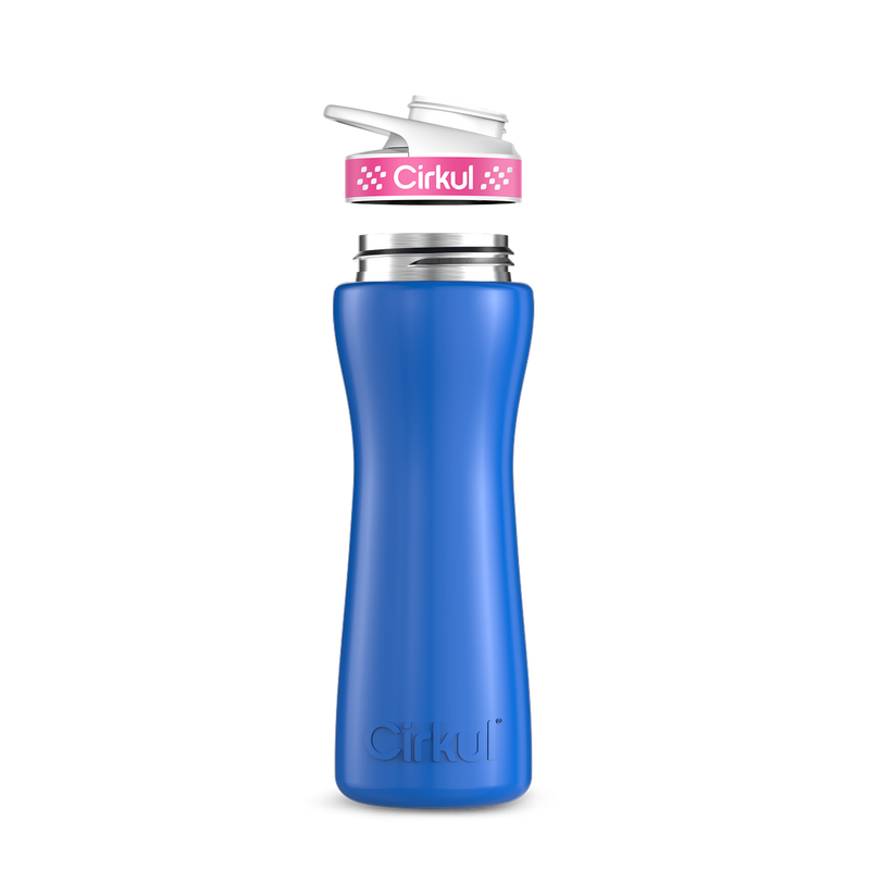 22oz. Stainless Steel Bottle & Comfort Grip Lid E5V