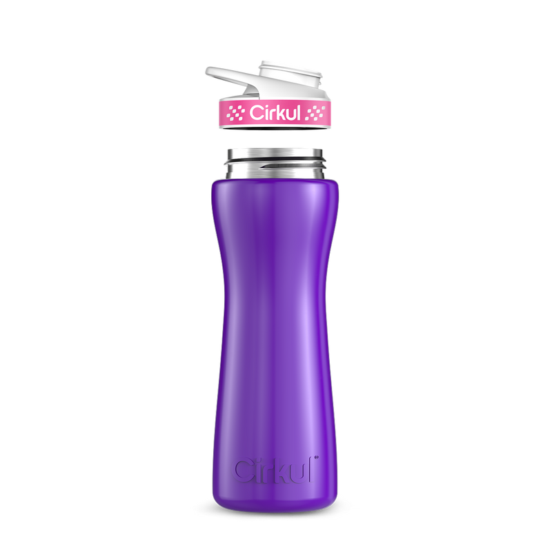22oz. Stainless Steel Bottle & Comfort Grip Lid E5V