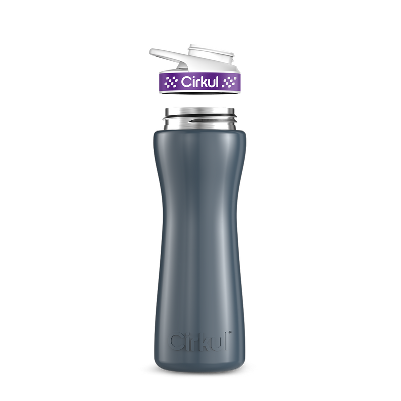 22oz. Stainless Steel Bottle & Comfort Grip Lid E5V