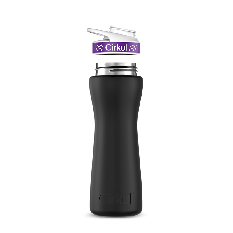 22oz. Stainless Steel Bottle & Comfort Grip Lid E5V