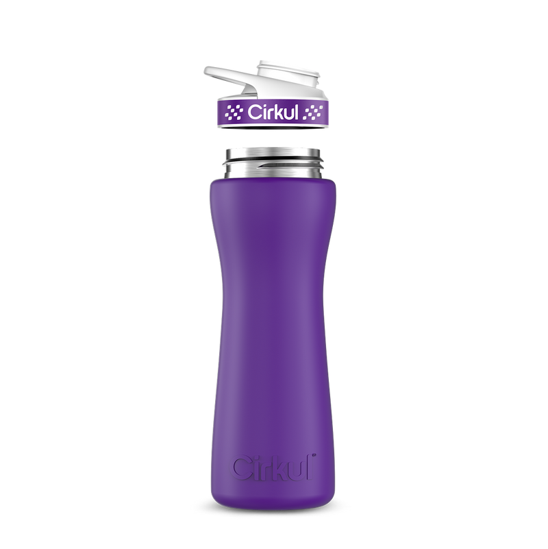 22oz. Stainless Steel Bottle & Comfort Grip Lid E5V