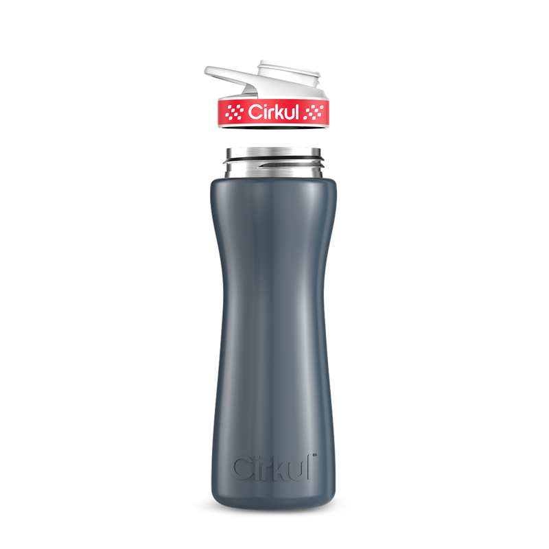 22oz. Stainless Steel Bottle & Comfort Grip Lid E5V