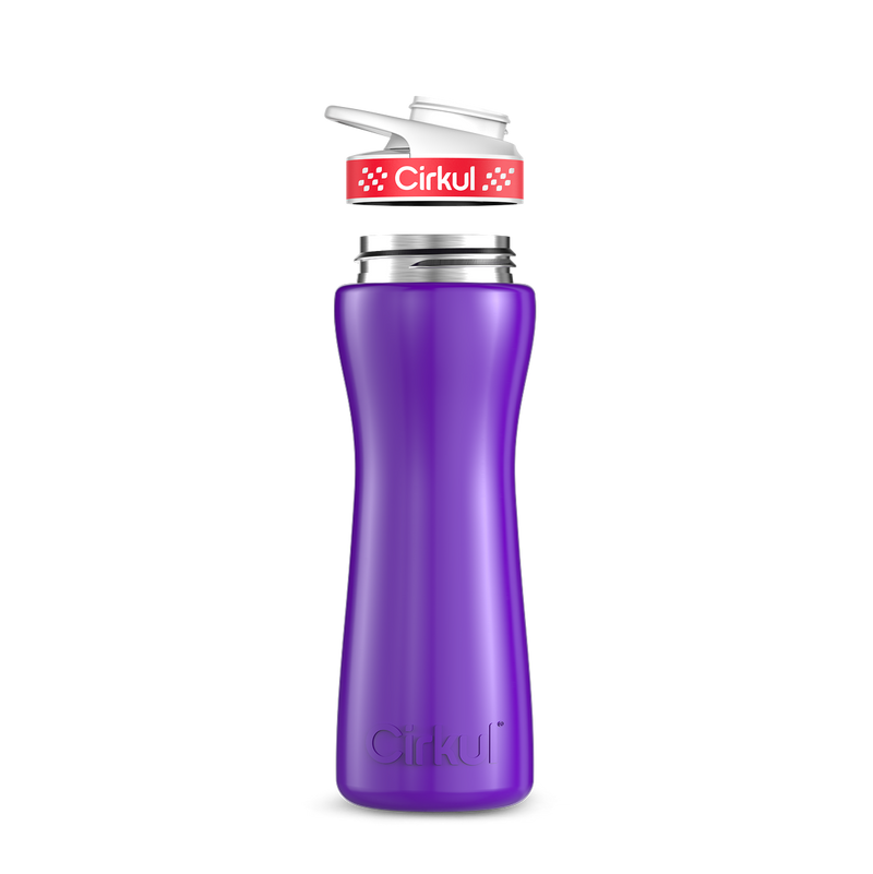 22oz. Stainless Steel Bottle & Comfort Grip Lid E5V