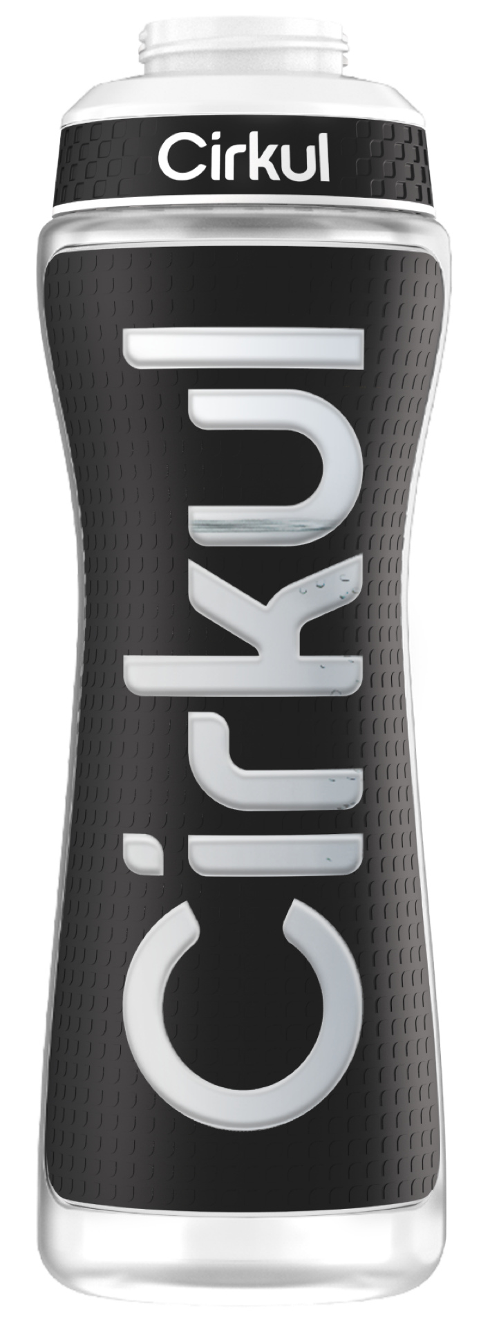 22oz. Grip Squeeze Plastic Bottle & Sport Lid 6BO