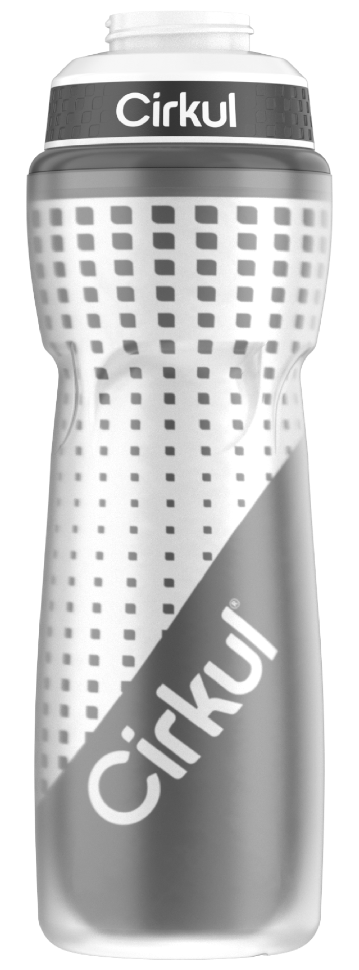 22oz. Insulated Squeeze Plastic Bottle & Sport Lid JJK