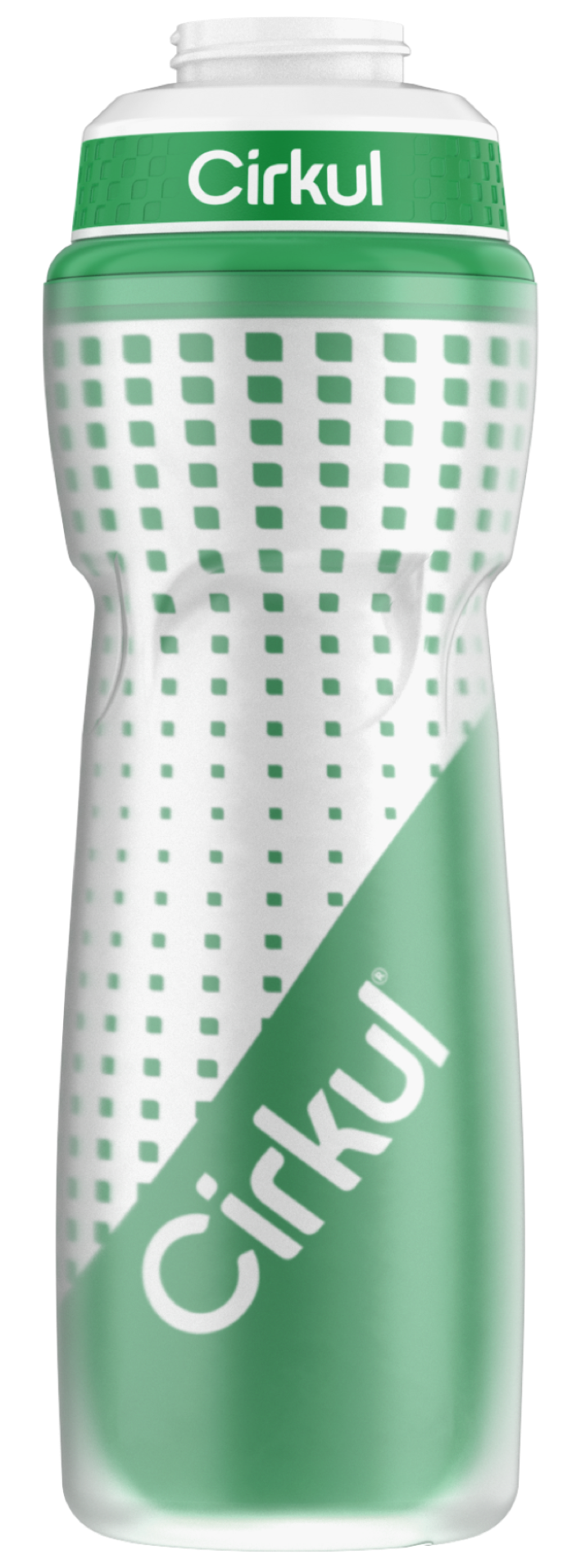 22oz. Insulated Squeeze Plastic Bottle & Sport Lid JJK