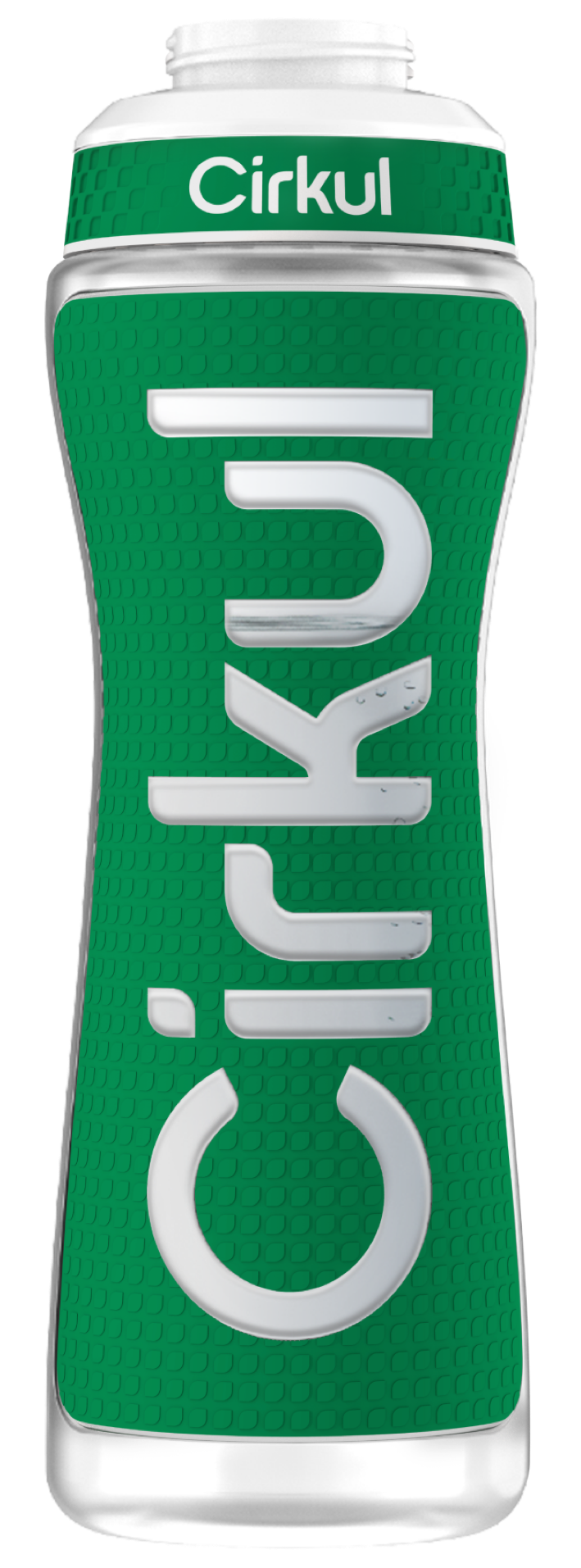 22oz. Grip Squeeze Plastic Bottle & Sport Lid 6BO
