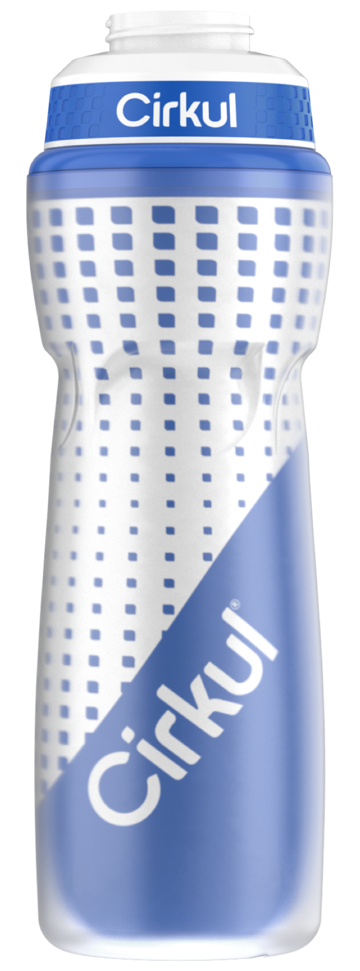 22oz. Insulated Squeeze Plastic Bottle & Sport Lid JJK