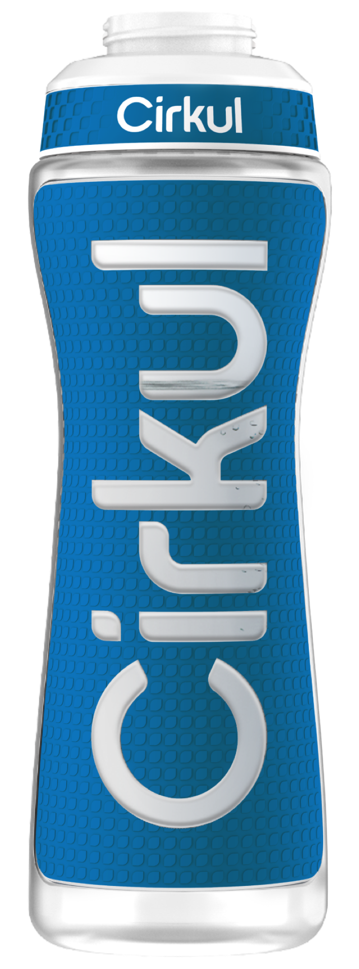 22oz. Grip Squeeze Plastic Bottle & Sport Lid 6BO