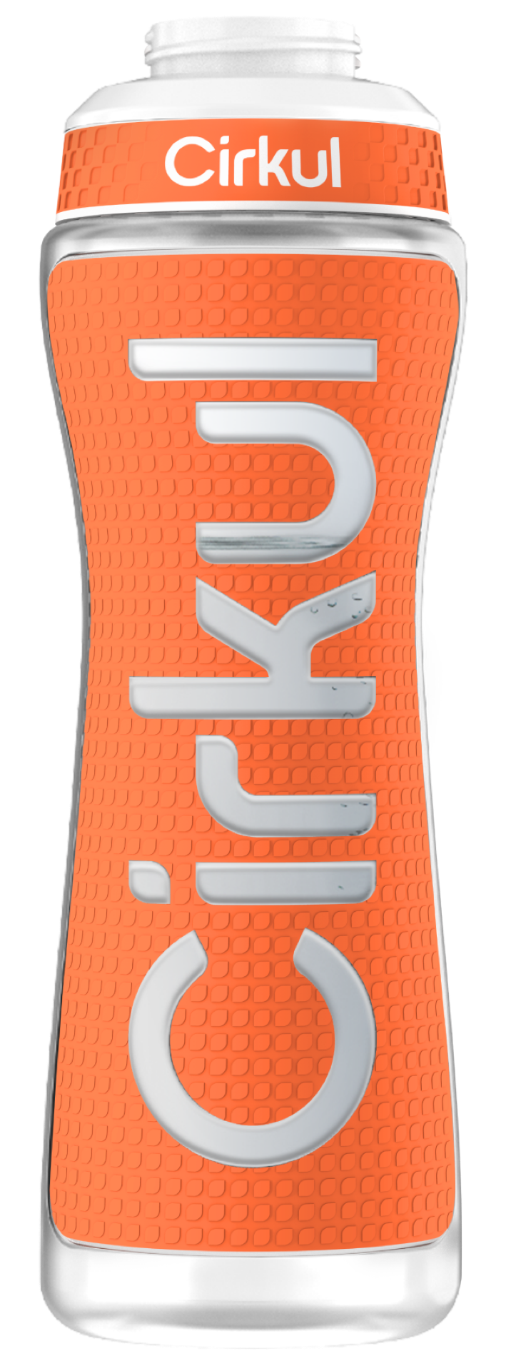 22oz. Grip Squeeze Plastic Bottle & Sport Lid 6BO