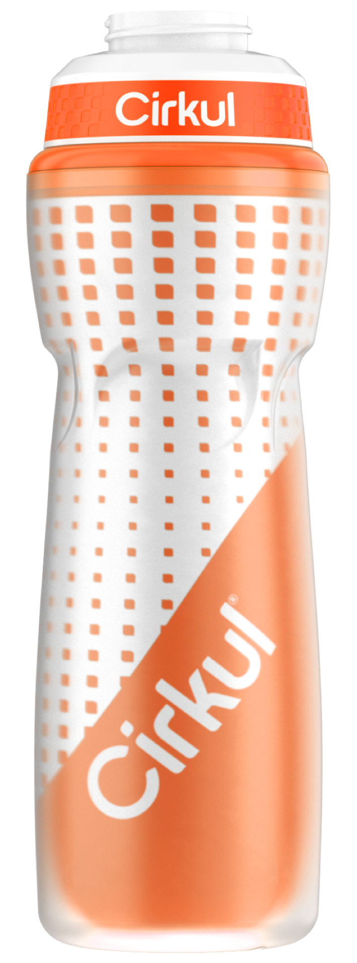 22oz. Insulated Squeeze Plastic Bottle & Sport Lid JJK