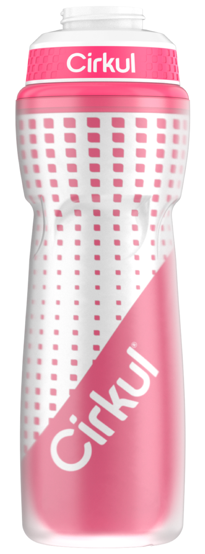 22oz. Insulated Squeeze Plastic Bottle & Sport Lid JJK