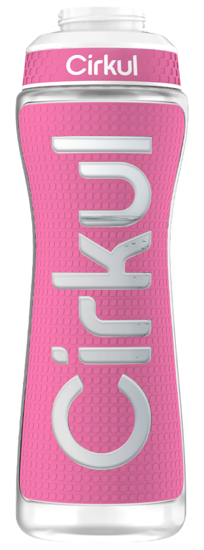 22oz. Grip Squeeze Plastic Bottle & Sport Lid 6BO