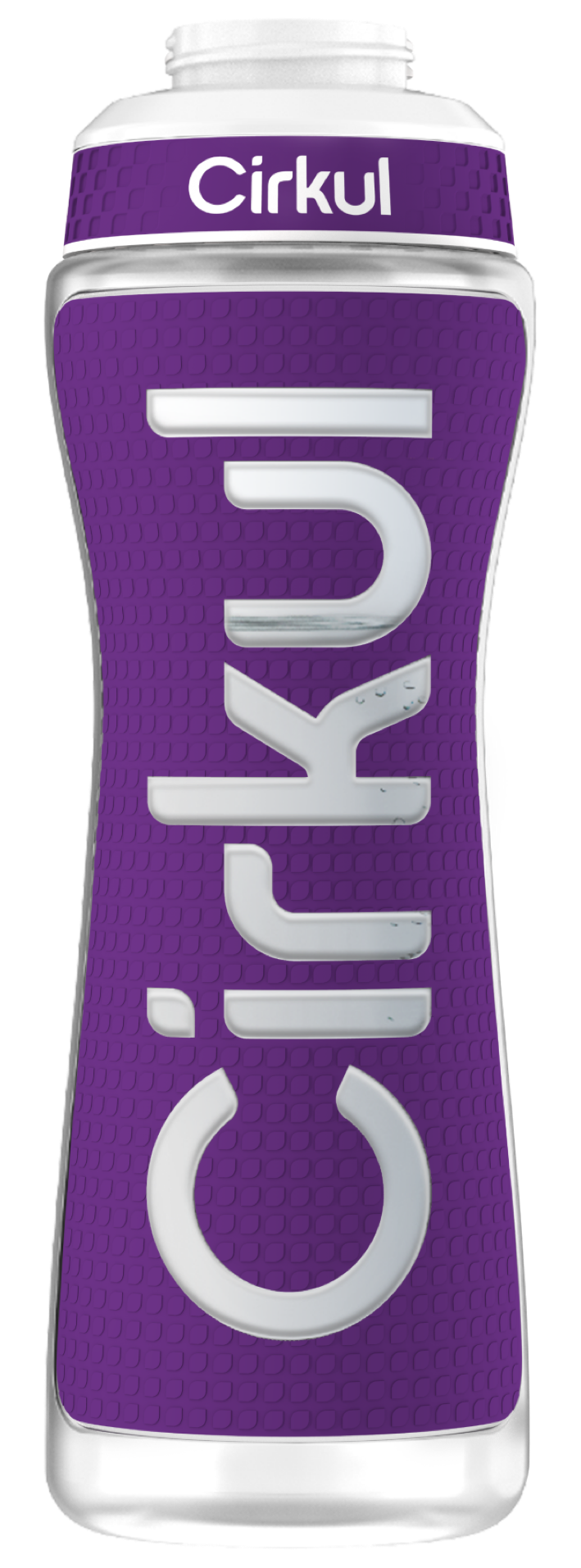 22oz. Grip Squeeze Plastic Bottle & Sport Lid 6BO