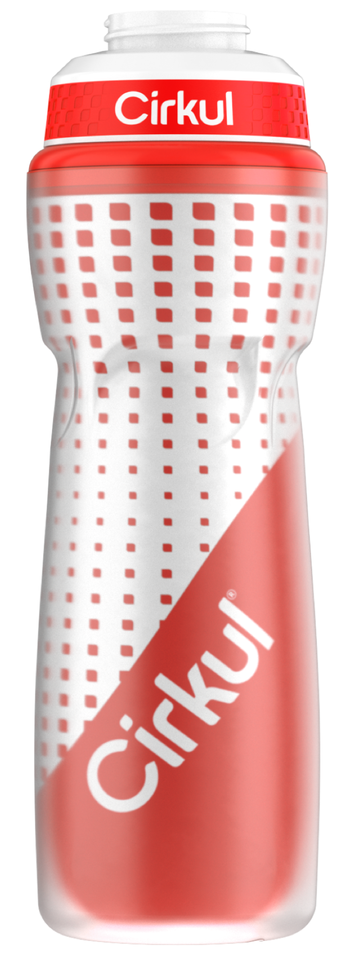 22oz. Insulated Squeeze Plastic Bottle & Sport Lid JJK